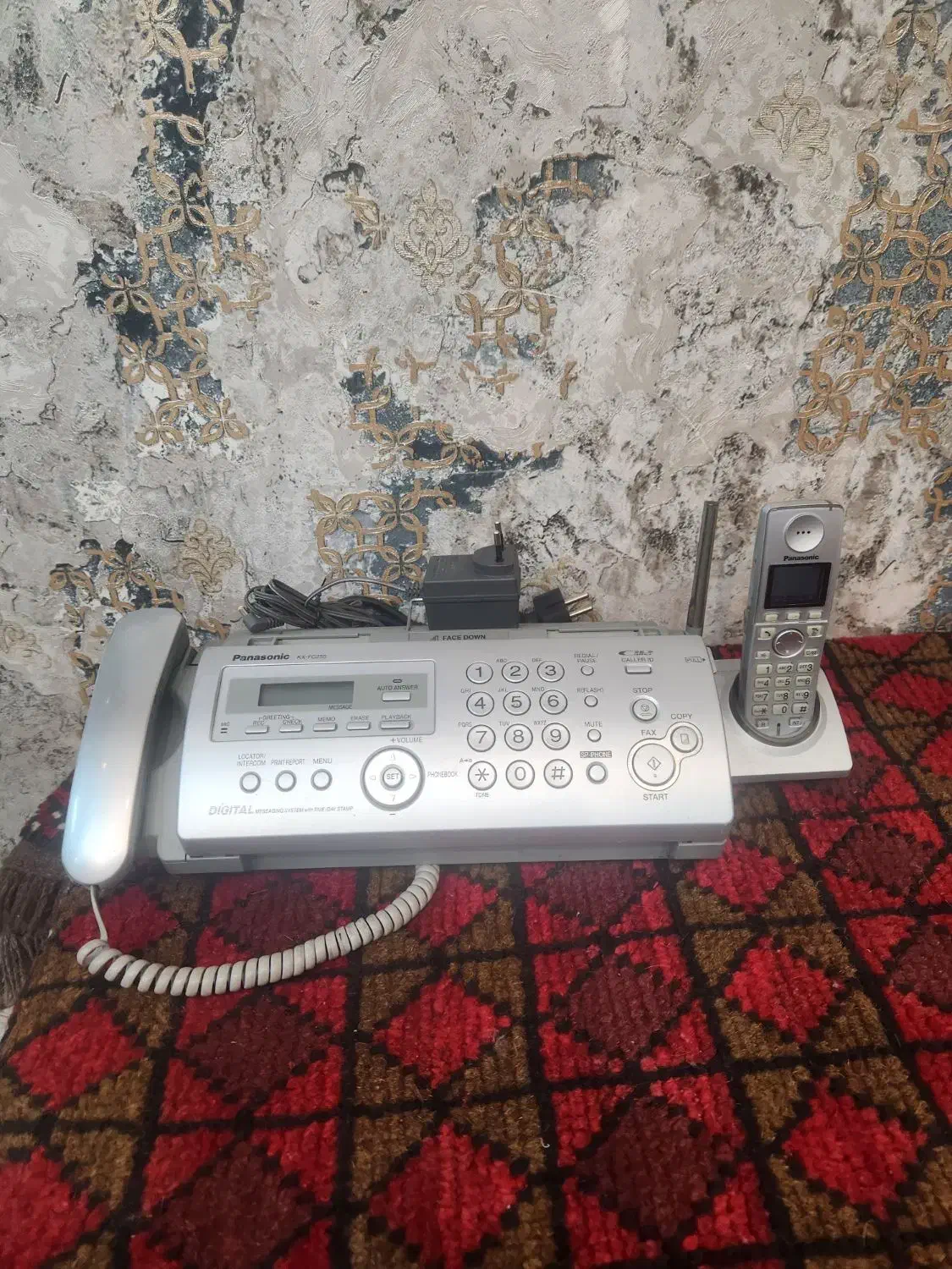 فکس دو گوشی بیسیمی پاناسونیک|پرینتر، اسکنر، کپی، فکس|تهران, گیشا|دیوار