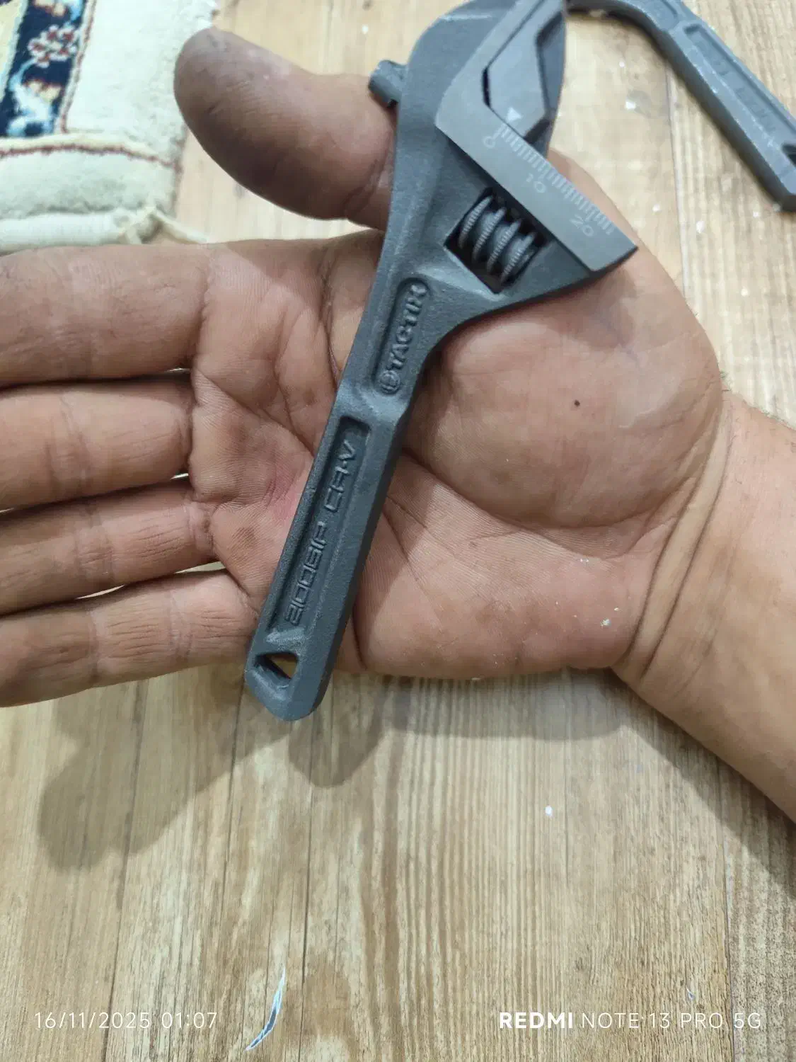 آچار فرانسه فورج درجه یک اچار فرانسه ابزار|ابزارآلات|اصفهان, لاله|دیوار