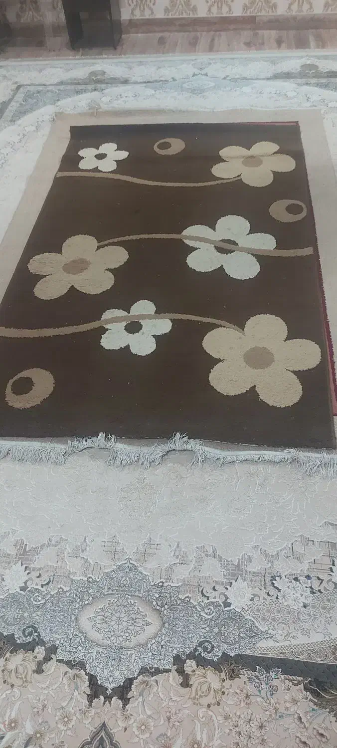 سه عدد فرش درابعاد یک متری دومتری و دونیم متری|فرش|بندر امام خمینی, |دیوار