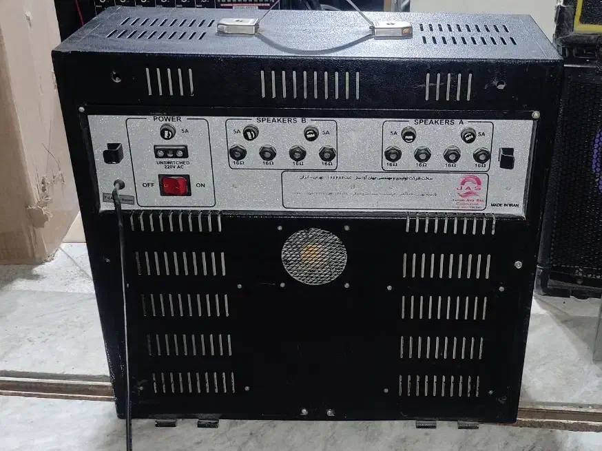 اکو پاور میکسر دو آمپلی مدل 2500 فلشخور بلوتوث|سیستم صوتی خانگی|تهران, دهکده المپیک|دیوار