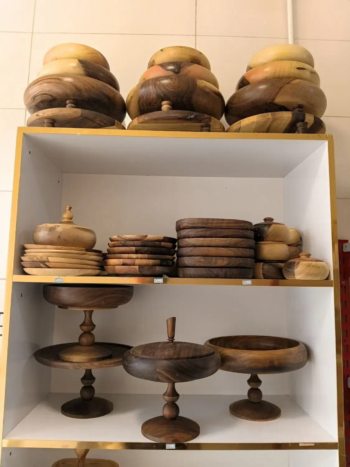 ظروف چوبی|صنایع دستی و سایر لوازم تزئینی|دهگلان, |دیوار