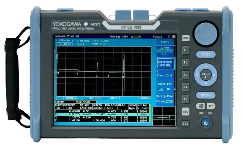 دستگاه فیبرنوری OTDR Yokogawa AQ7275|مودم و تجهیزات شبکه|تهران, تجریش|دیوار