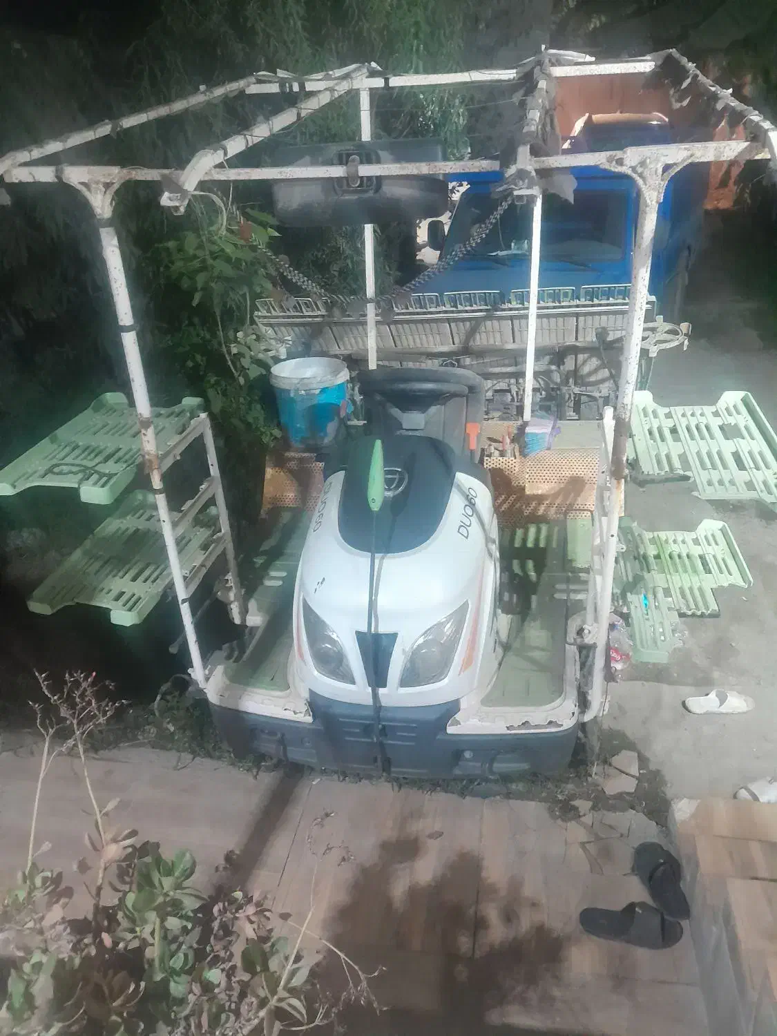 دستگاه نشا شالی.دایدونگ شش ردیفه با یدکش|ماشین‌آلات صنعتی|گرگان, |دیوار