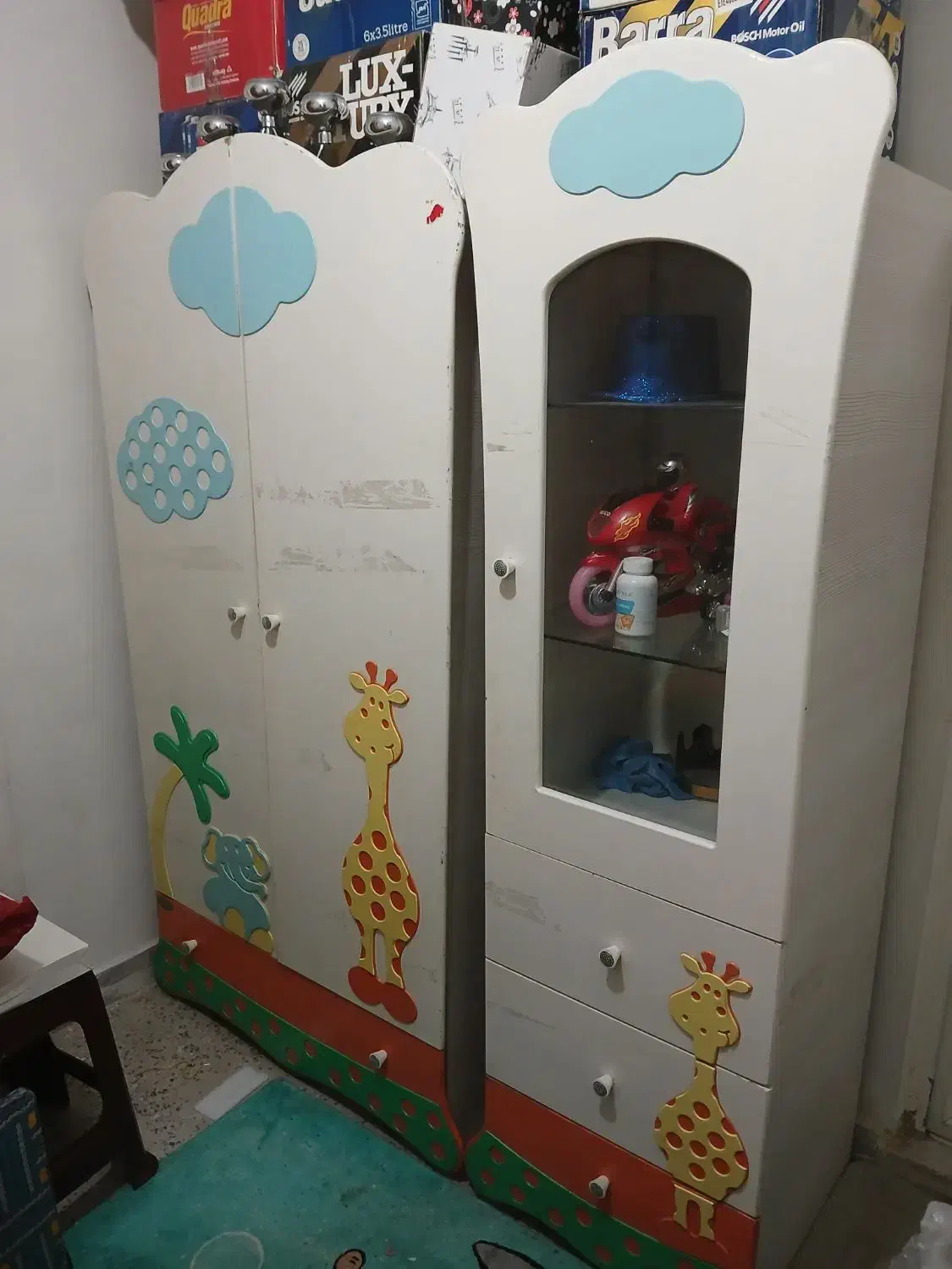 کمد عروسکی کاملا ام دی اف|جاکفشی، کمد، دراور|ری, دیلمان|دیوار