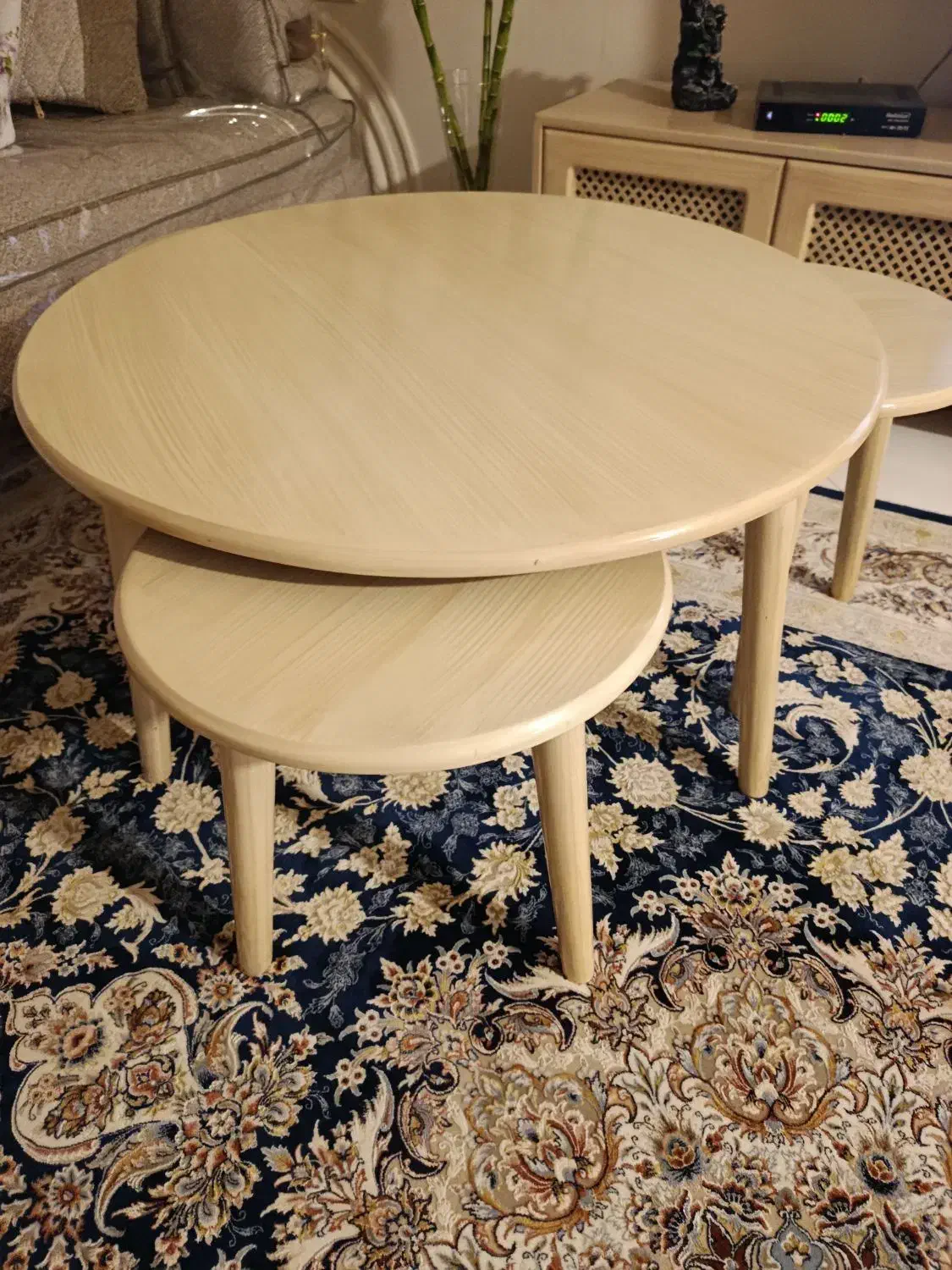 میز وسط با سه تا عسلی کاملا نو|مبلمان خانگی و میز عسلی|گرگان, |دیوار