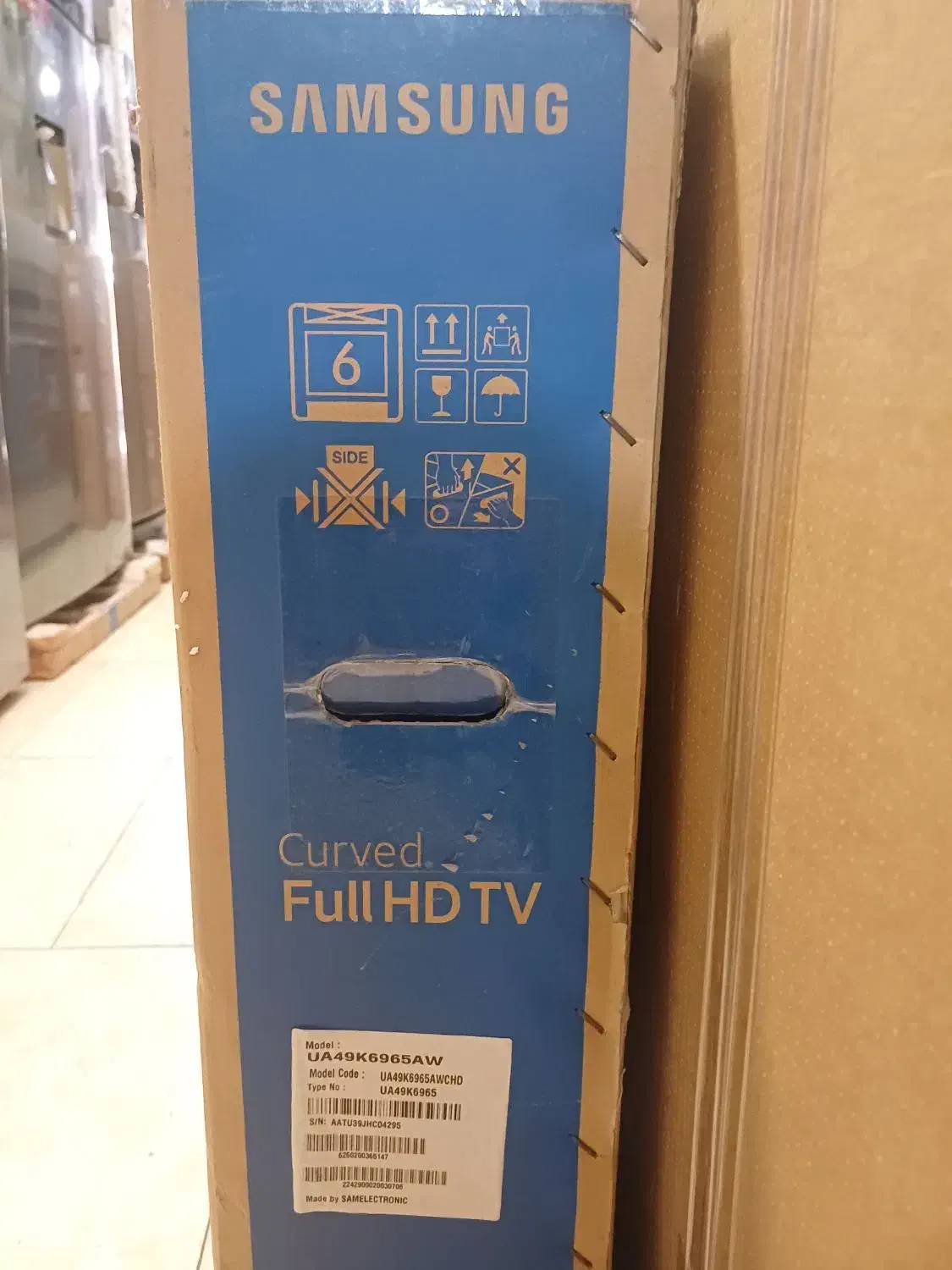 ۴۹ اینچ سامسونگ منحنی خمیده|تلویزیون و پروژکتور|تهران, تهرانپارس شرقی|دیوار