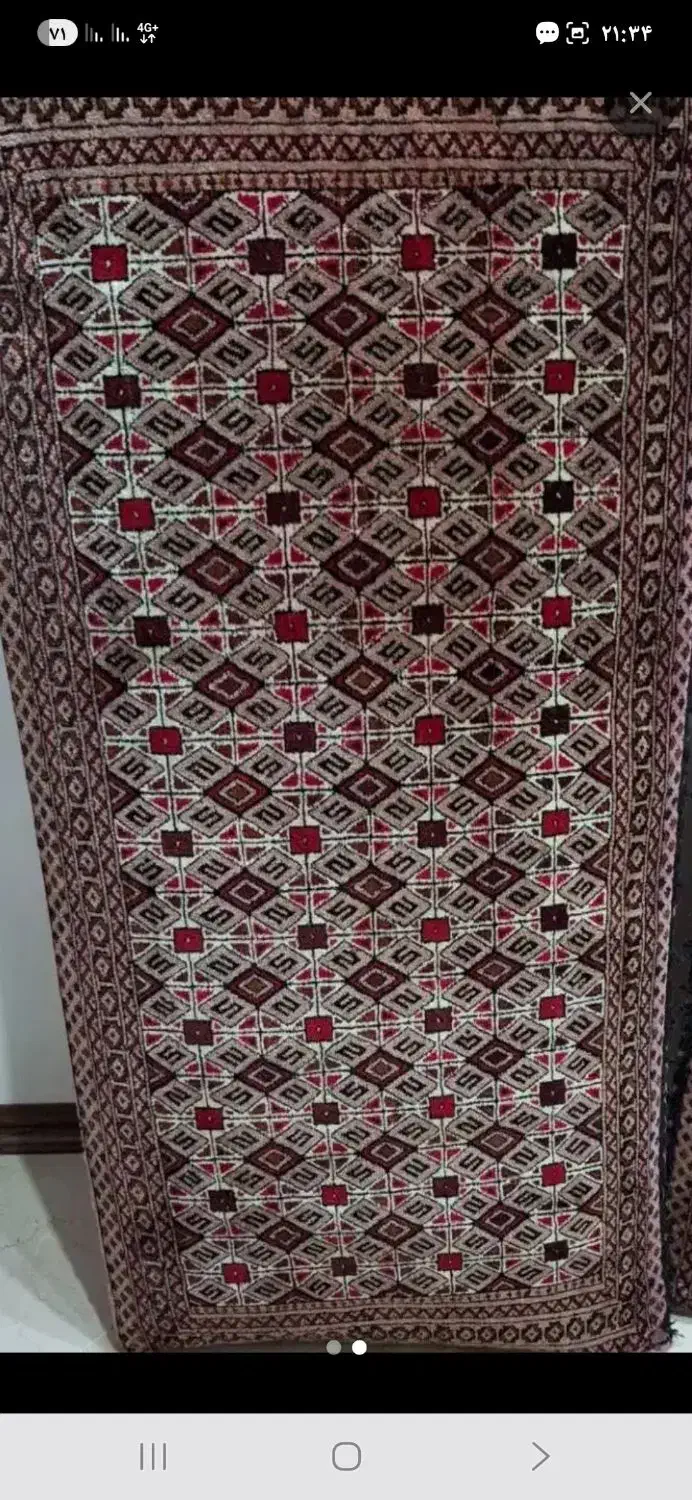 پشتی دستباف ترکمن|پشتی|تهران, صادقیه|دیوار