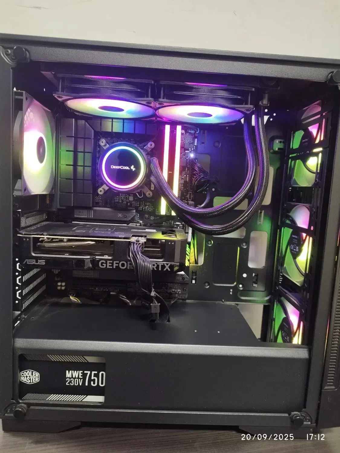 کیس گیمینگ نسل ۱۳ ddr5 گارانتی دار RTX 4060ti b760|رایانه رومیزی|تهران, جمهوری|دیوار