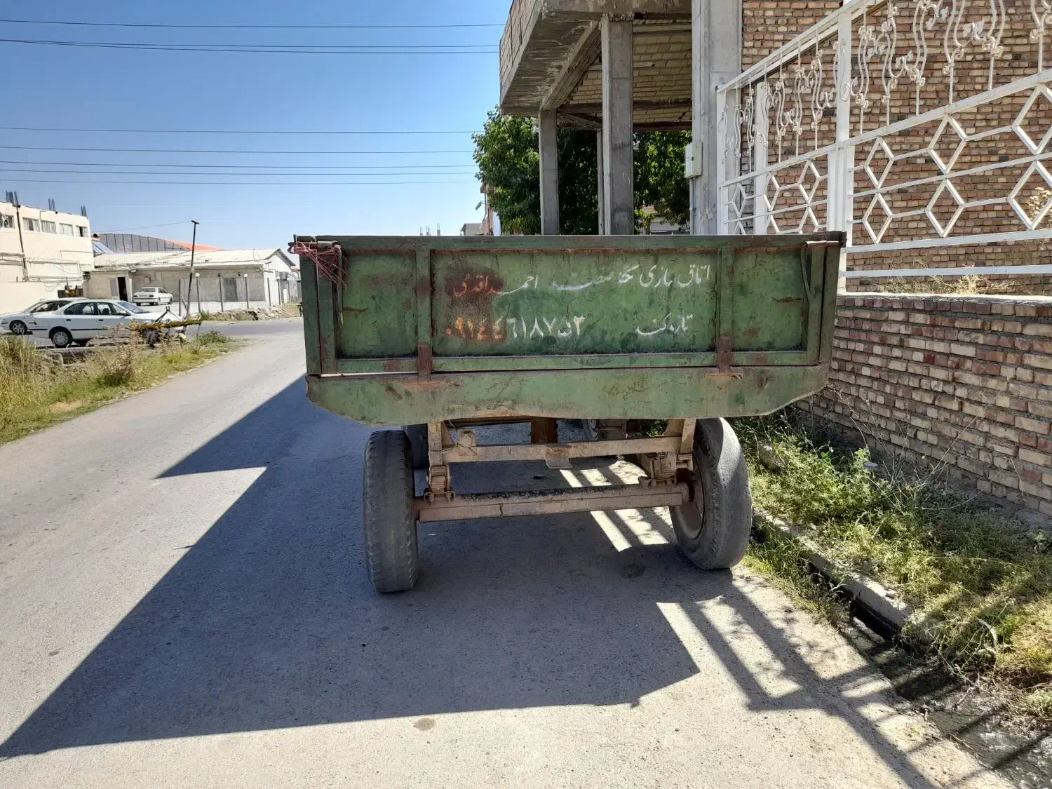 بارکش تراکتور قلبیره  چرخ کوچک|خودرو سنگین|خوی, |دیوار