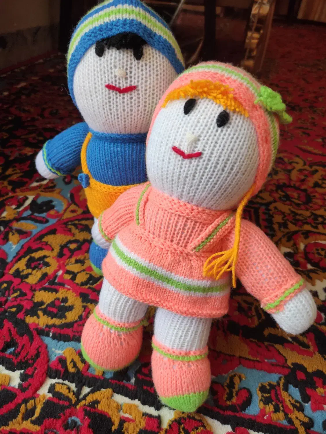 عروسک دست باف|اسباب‌بازی بچه|مبارکه, |دیوار