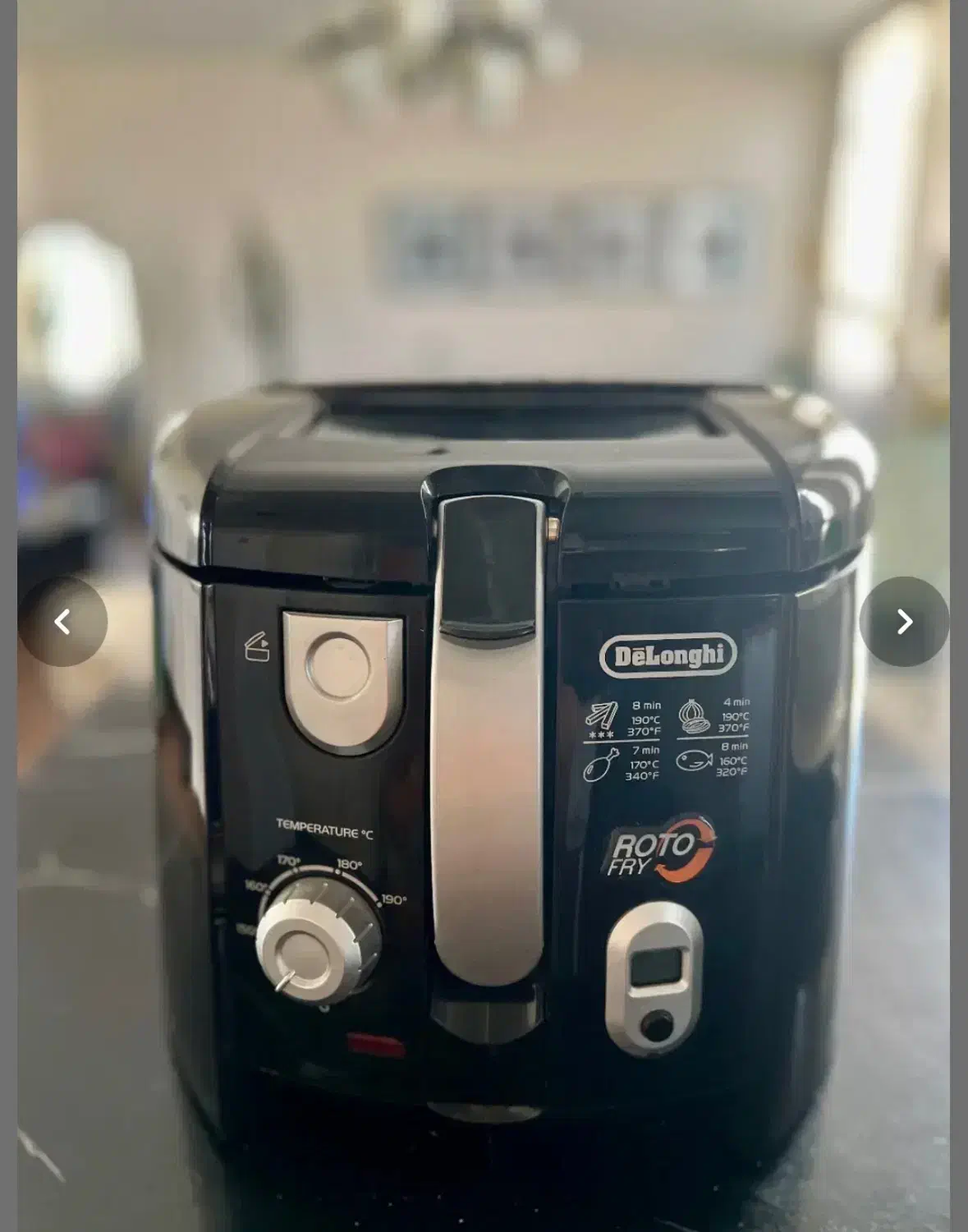 سرخ‌کن نو DeLonghi Roto Fry|اجاق گاز و لوازم برقی پخت‌وپز|تهران, پاسداران|دیوار