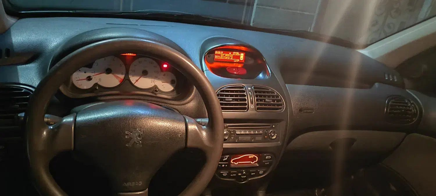 206 تیپ ۵ بی رنگ|خودرو سواری و وانت|تهران, هفده شهریور|دیوار