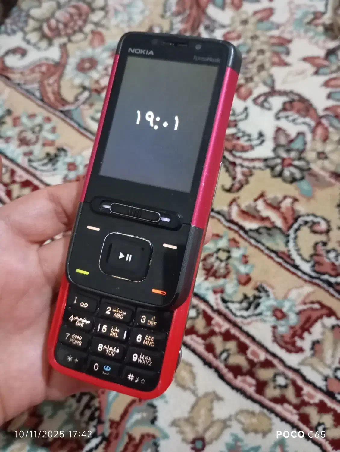 گوشی نوکیا اصلی کشویی فانتزی دوربین دار|موبایل|گلبهار, شهر جدید گلبهار|دیوار