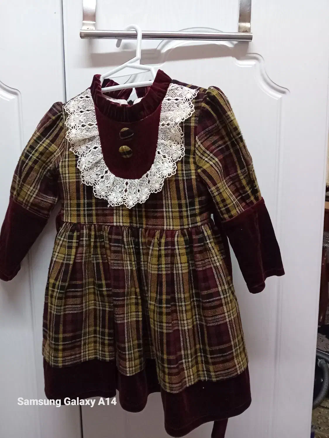 پیراهن دخترانه یلدایی|کفش و لباس بچه|تهران, دولاب|دیوار