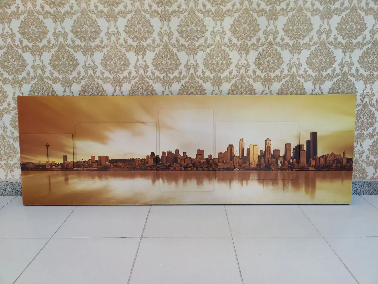 تابلو شاسی برجسته منظره شهر تورنتو|تابلو، نقاشی، عکس|تهران, شهرک بوعلی|دیوار