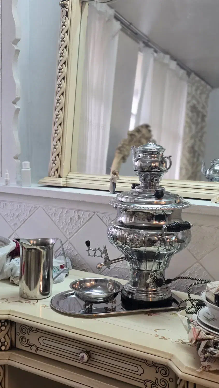 سماور برقی و قوری و پارچ|سماور، چای‌ساز، قهوه‌ساز|تهران, آهنگ|دیوار