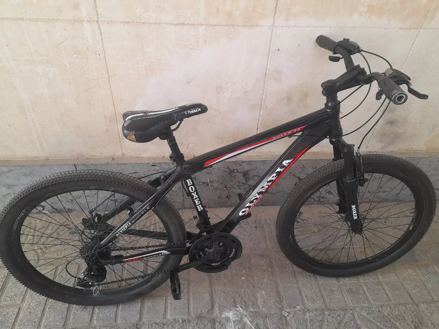 دوچرخه ۲۶ دنده ای کمکدارتمیز و مرتب|دوچرخه، اسکیت، اسکوتر|تربت جام, مطهری|دیوار