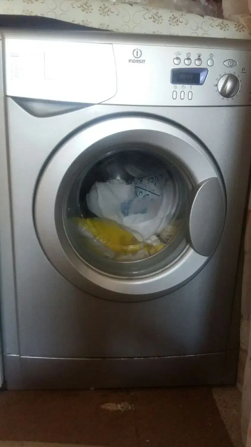 ماشین لباسشویی ایندزیت دیجیتال سیلور|ماشین لباسشویی و خشککن لباس|تهران, فرحزاد|دیوار