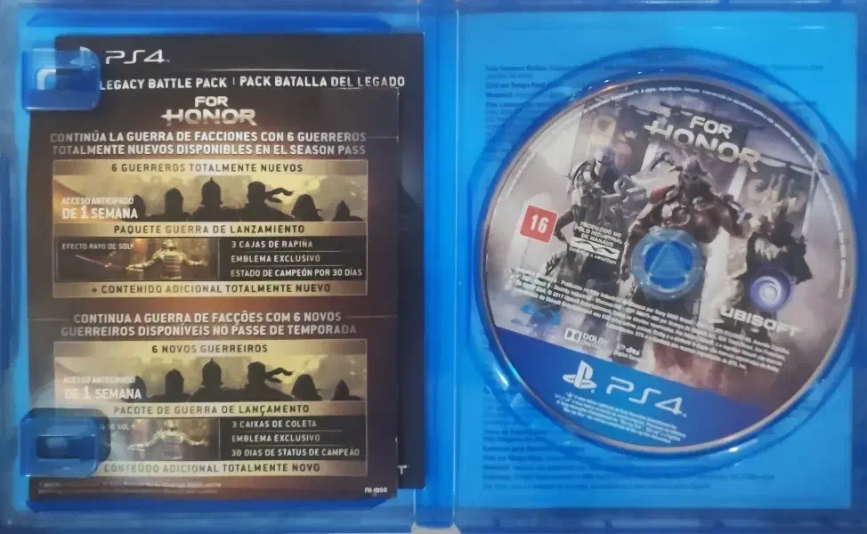 دیسک بازی For honor برای ps4|کنسول، بازی ویدئویی و آنلاین|لنگرود, |دیوار