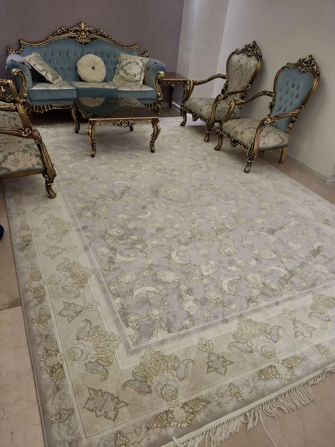 فرش ۱۲ متری تک|فرش|الوند, |دیوار