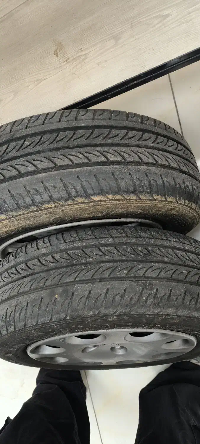 ۴ حلقه لاستیک ۱۴|قطعات یدکی و لوازم جانبی|پرند, فاز ۶|دیوار