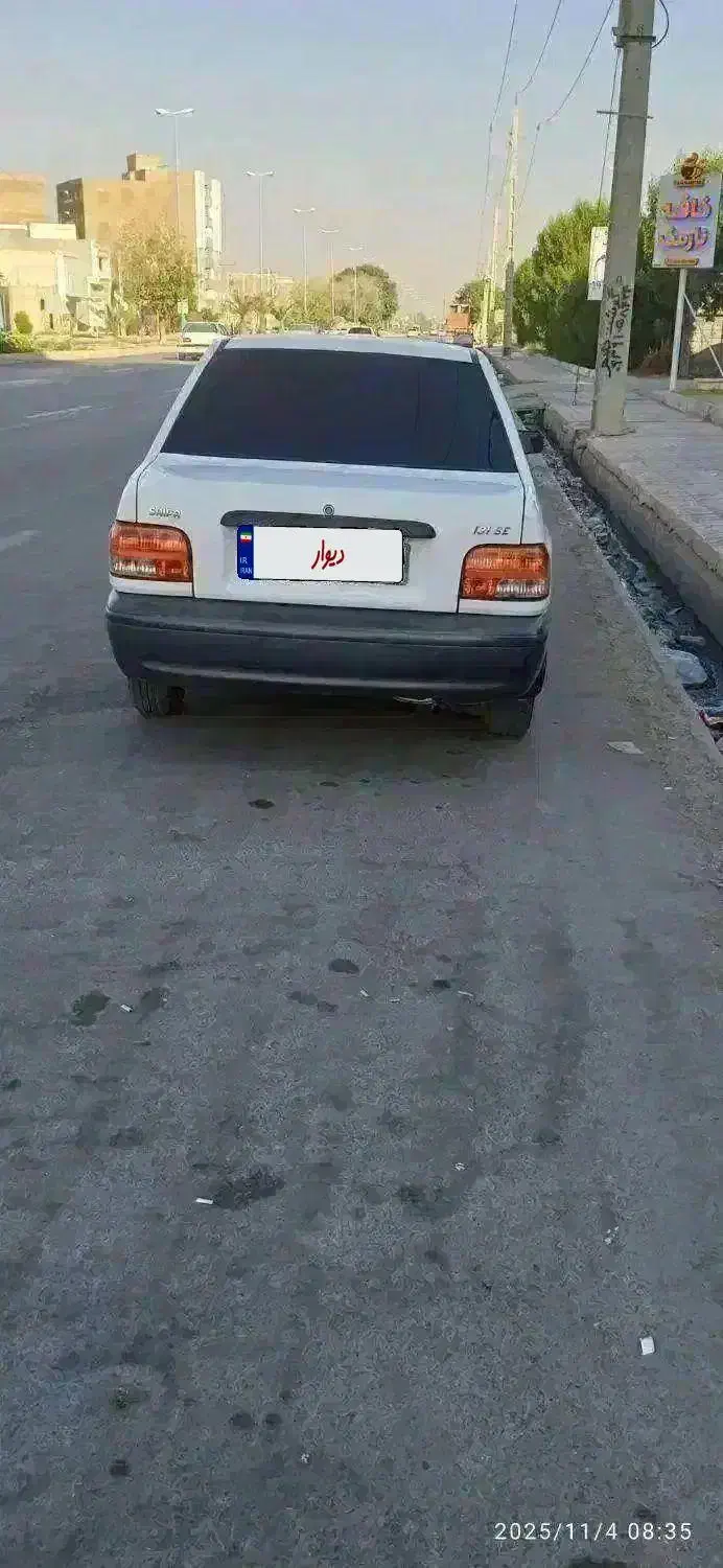 پراید سفید 99|خودرو سواری و وانت|بهبهان, |دیوار