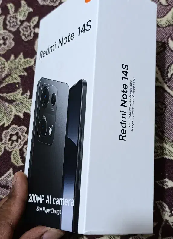 Redmi note 14s نو کمتر از یک هفته کار|موبایل|میناب, |دیوار