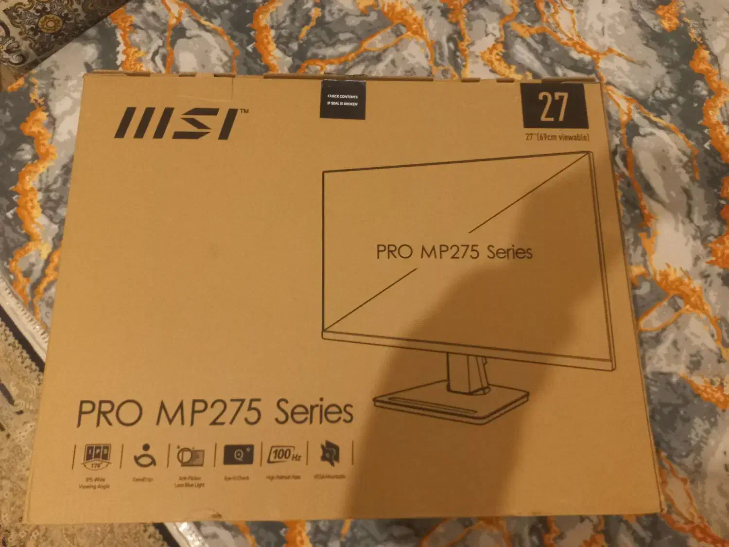 مانیتورmsi 27 اینچ|قطعات و لوازم جانبی رایانه|شیراز, منطقه هوایی شهید دوران|دیوار