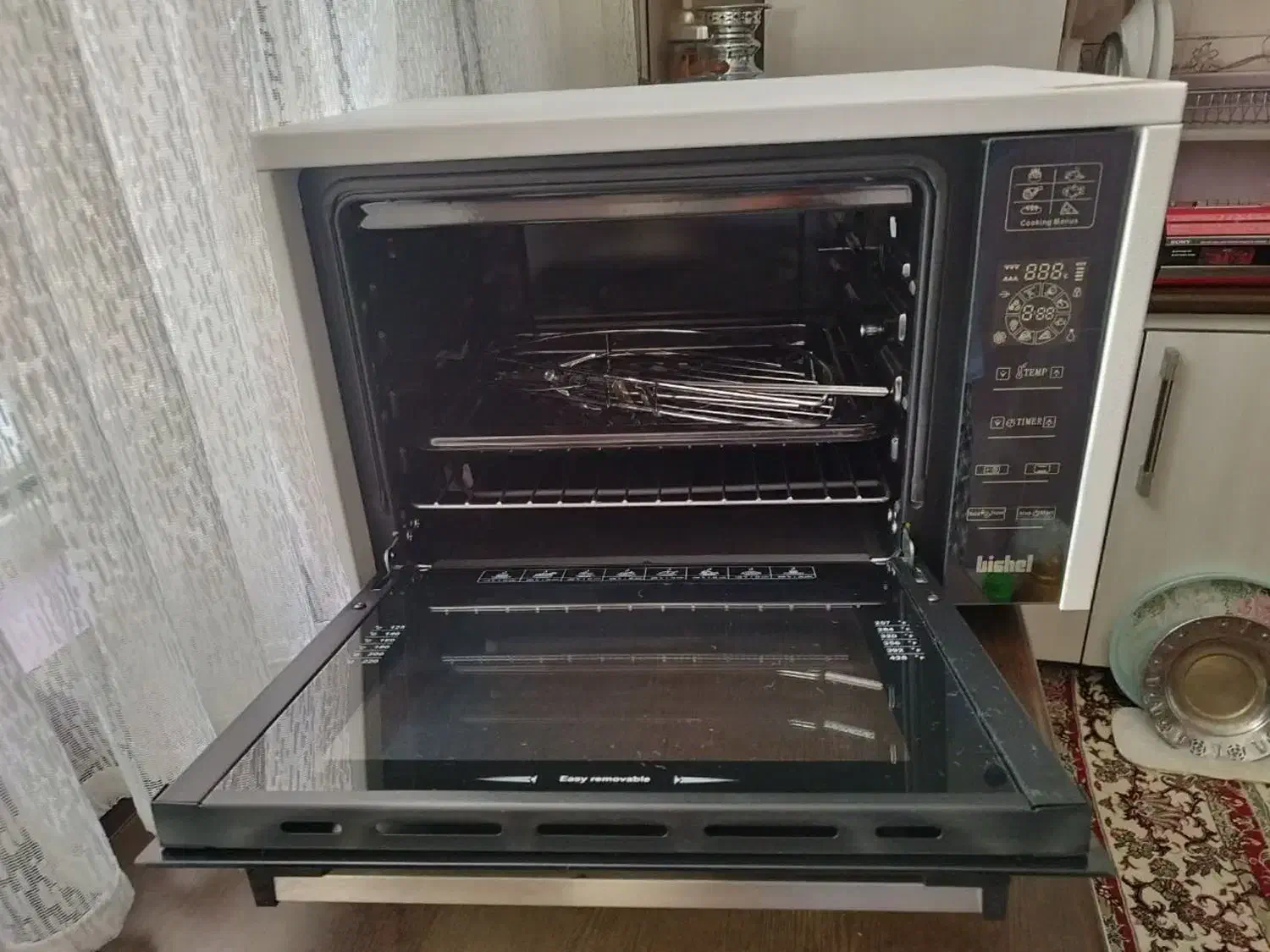 فر برقی bishel|اجاق گاز و لوازم برقی پخت‌وپز|فولادشهر, A4|دیوار