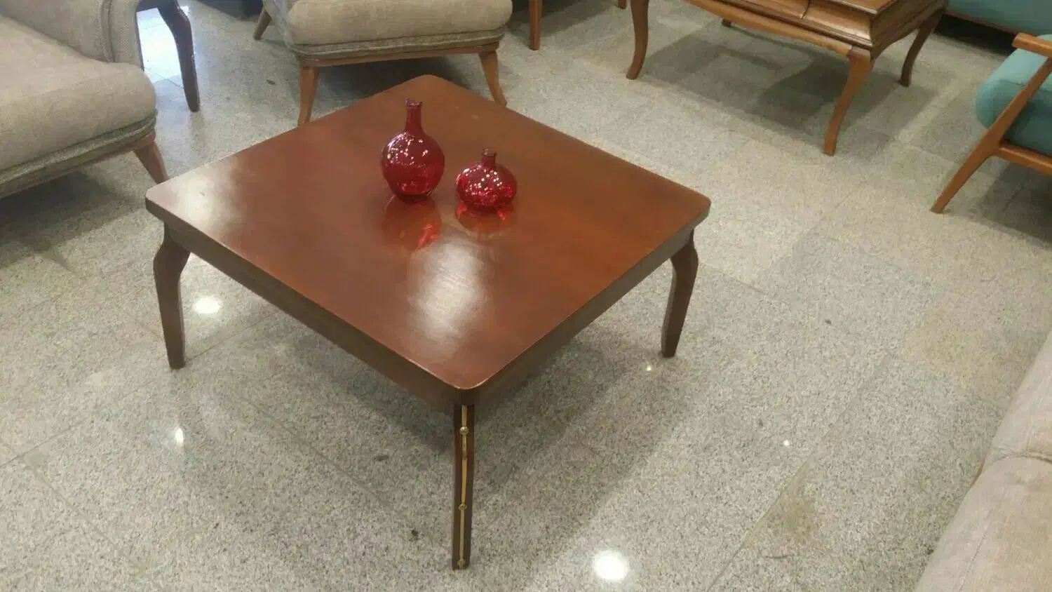 جلو مبلی چوبی 3 تیکه|مبلمان خانگی و میز عسلی|ارومیه, |دیوار