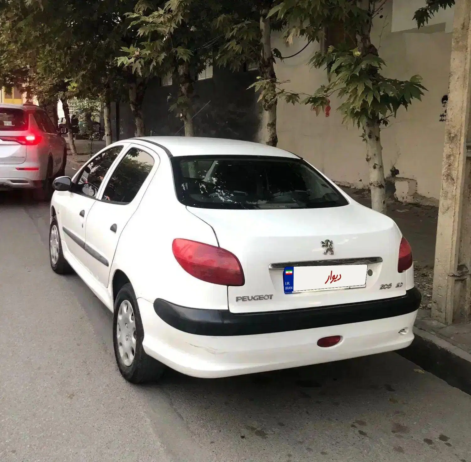 206 sd v8 تمیز|خودرو سواری و وانت|گرگان, |دیوار