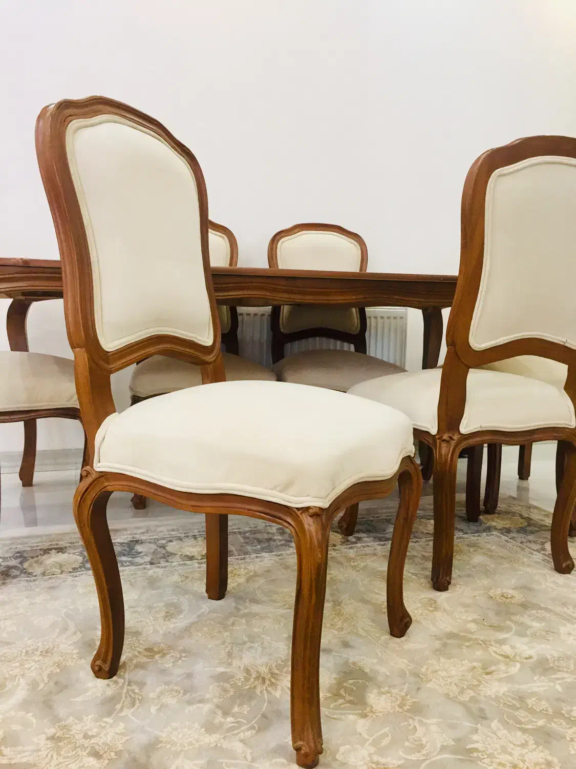 میز غذا خوری فرانسوی|میز و صندلی غذاخوری|گرگان, |دیوار