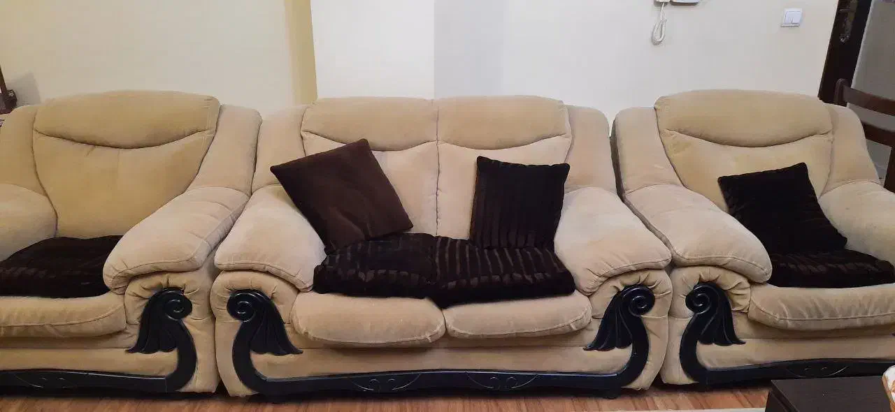 مبلمان ۷ نفره|مبلمان خانگی و میز عسلی|پردیس, فاز ۱|دیوار