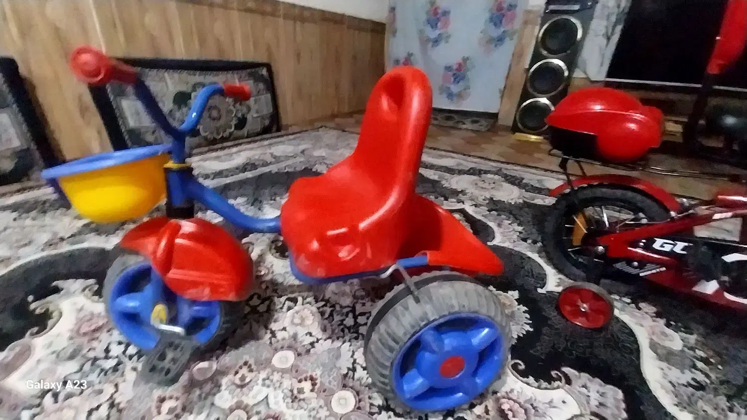 سه چرخه|کالسکه و لوازم جانبی|دلند, |دیوار