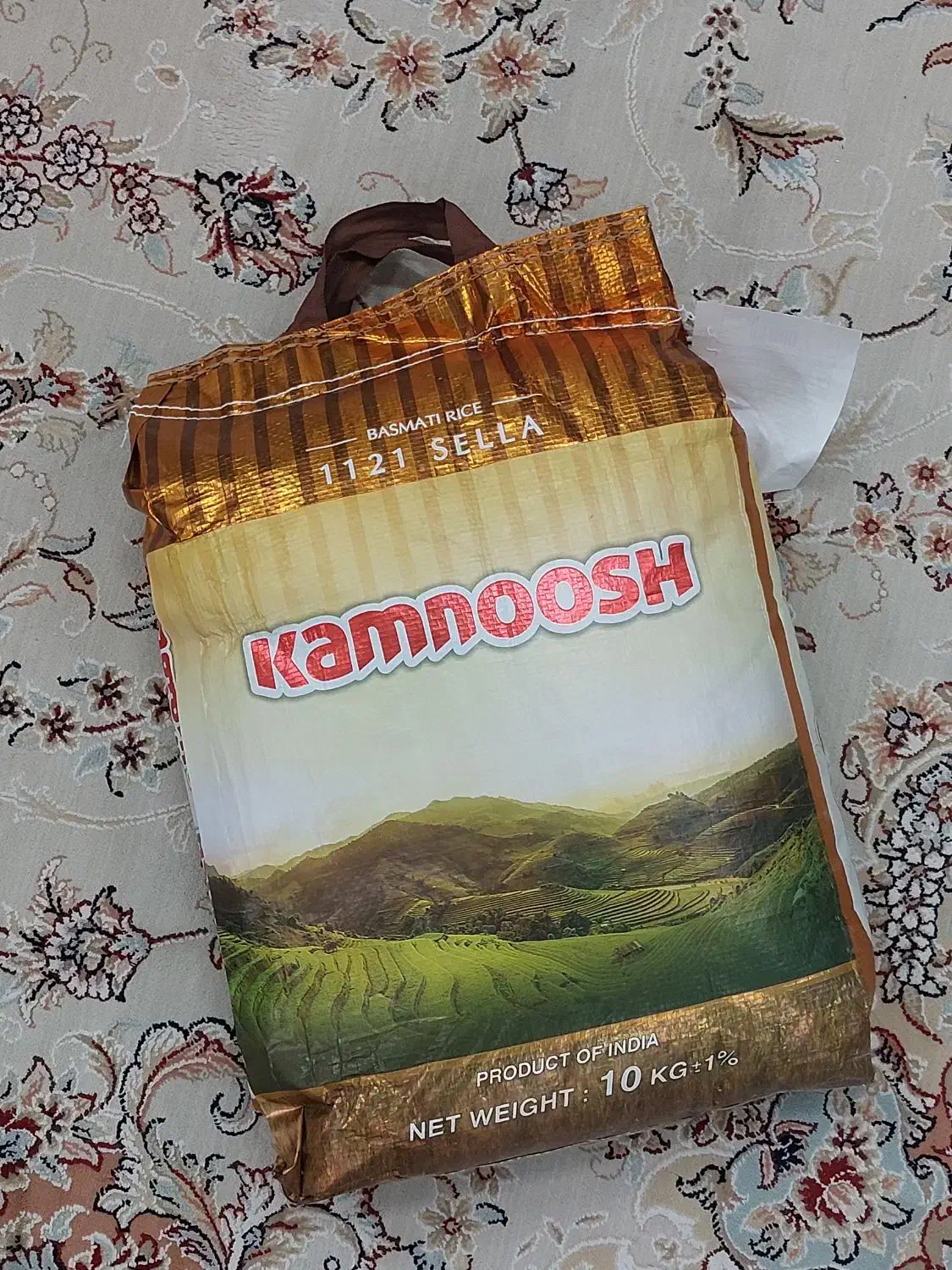 برنج دانه بلند ۱۱۲۱هندی کامنوش ۱۰ کیلویی|خوردنی و آشامیدنی|قم, دروازه ری|دیوار