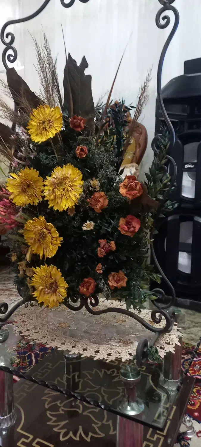 گل و گلدان مصنوعی|گل مصنوعی|باسمنج, |دیوار