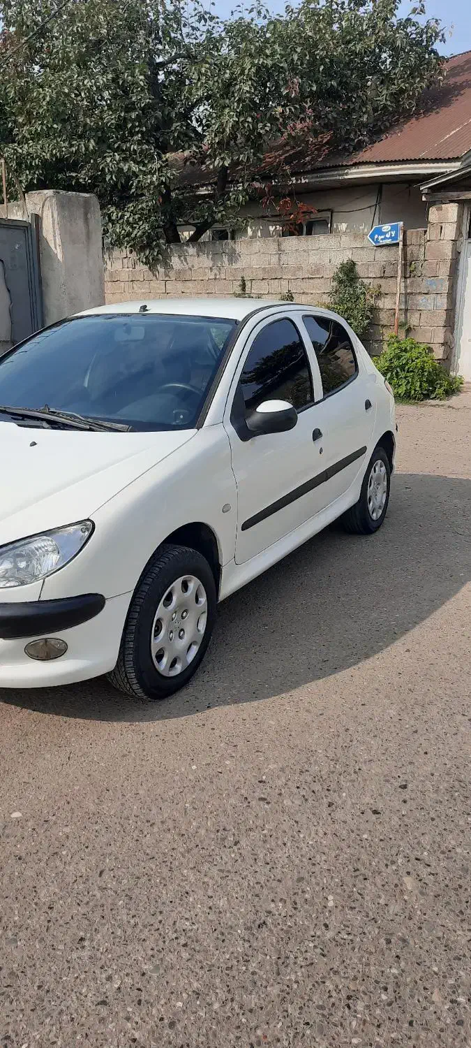 206 سفید تیپ۲ مدل 88|خودرو سواری و وانت|لاهیجان, بازکیاگوراب|دیوار