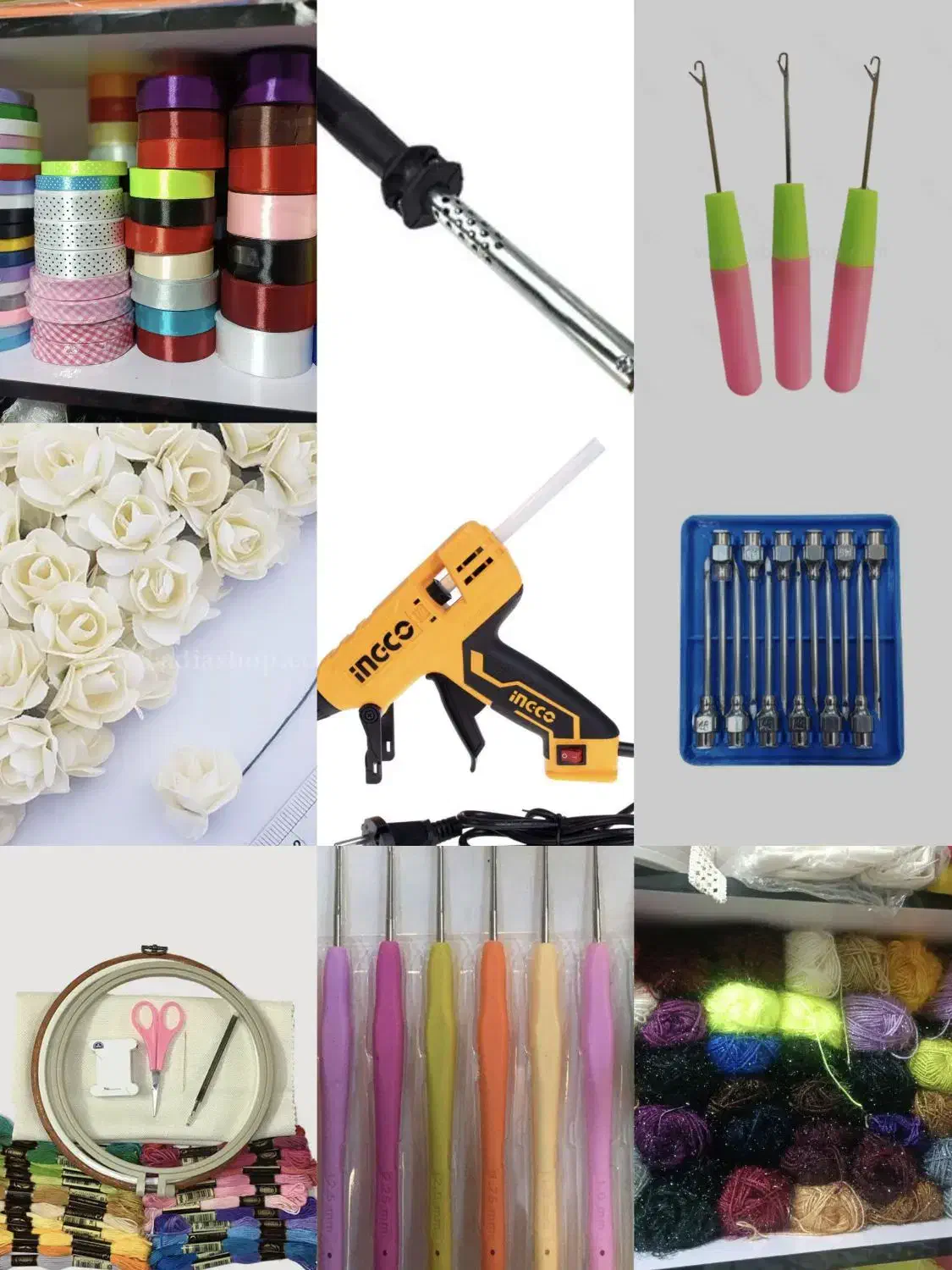 خرازی آراد ،روبان،دکمه سرا.لوازم خیاطی.گلدوز|لوازم خیاطی و بافتنی|خرم‌آباد, |دیوار