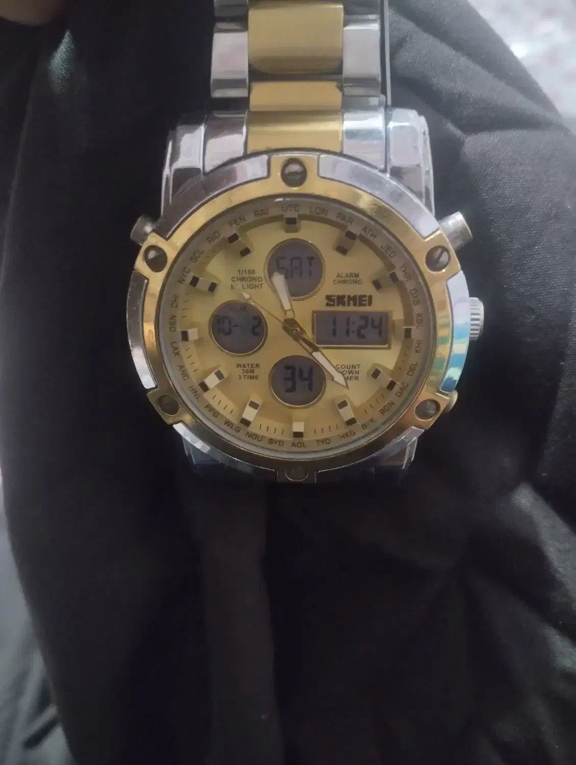 ساعت SKMEIتمیز ضدآب|ساعت|سراوان, |دیوار