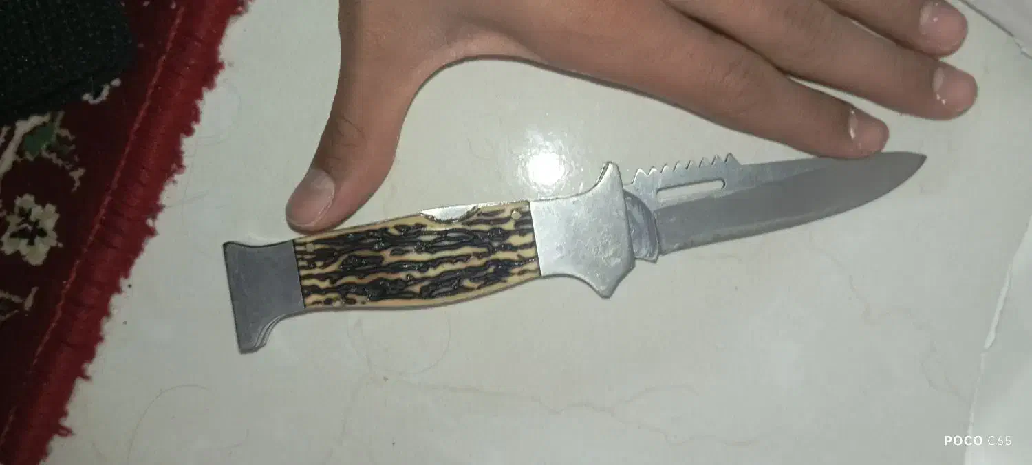 چاقو دسته استخوانی|کوهنوردی و کمپینگ|شیروان (خراسان), |دیوار