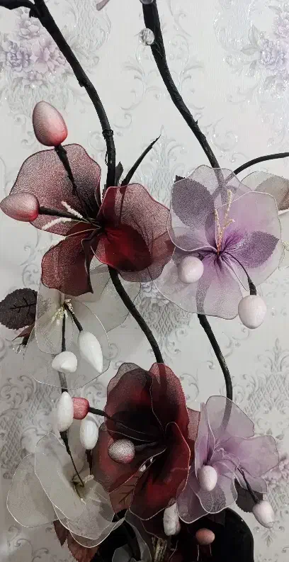 گلدان|گل مصنوعی|اسکو, |دیوار