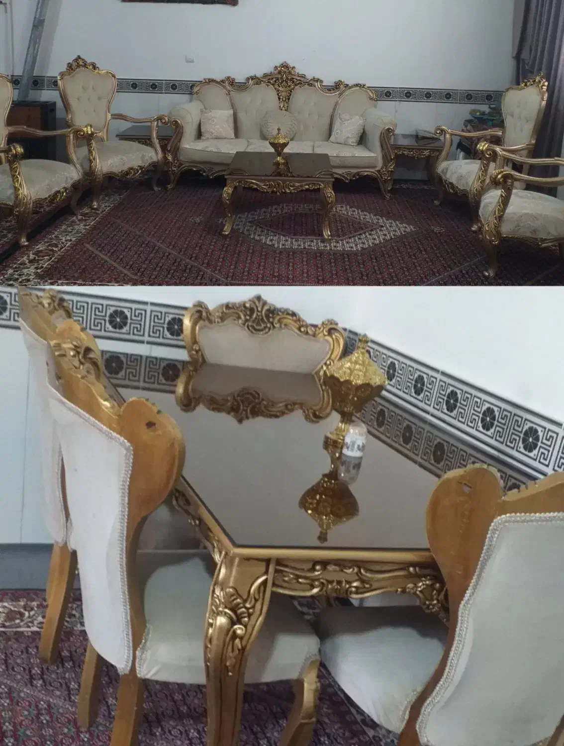 مبل و میز غذاخوری|مبلمان خانگی و میز عسلی|میلاجرد, |دیوار