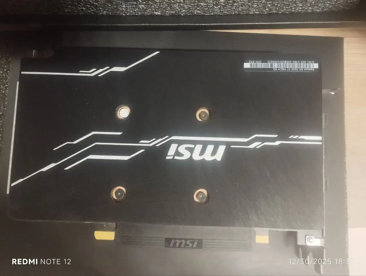 گرافیک rx 5500xt MSI|قطعات و لوازم جانبی رایانه|نیشابور, شهرک ولیعصر|دیوار