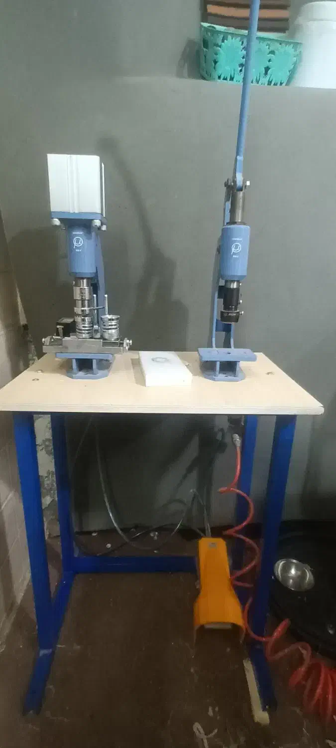 دستگاه دکمه‌زن،تاپانچه ،استپ منگنه بادی|ابزارآلات|اصفهان, رهنان|دیوار