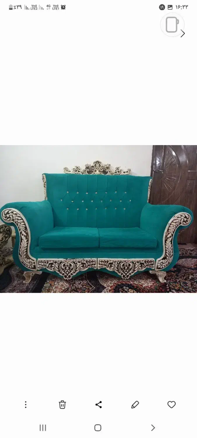 مبل راحتی شیک ۷ نفره|مبلمان خانگی و میز عسلی|مشهد, سمزقند|دیوار