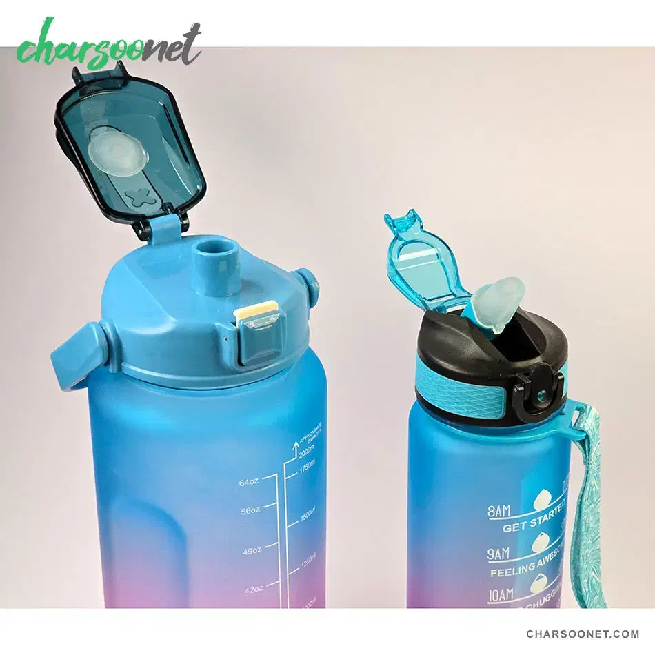 قمقمه ۹۰۰ و ۲۰۰۰ میلی لیتری|ظروف نگهدارنده، پلاستیکی، یک‌بارمصرف|زاهدان, |دیوار