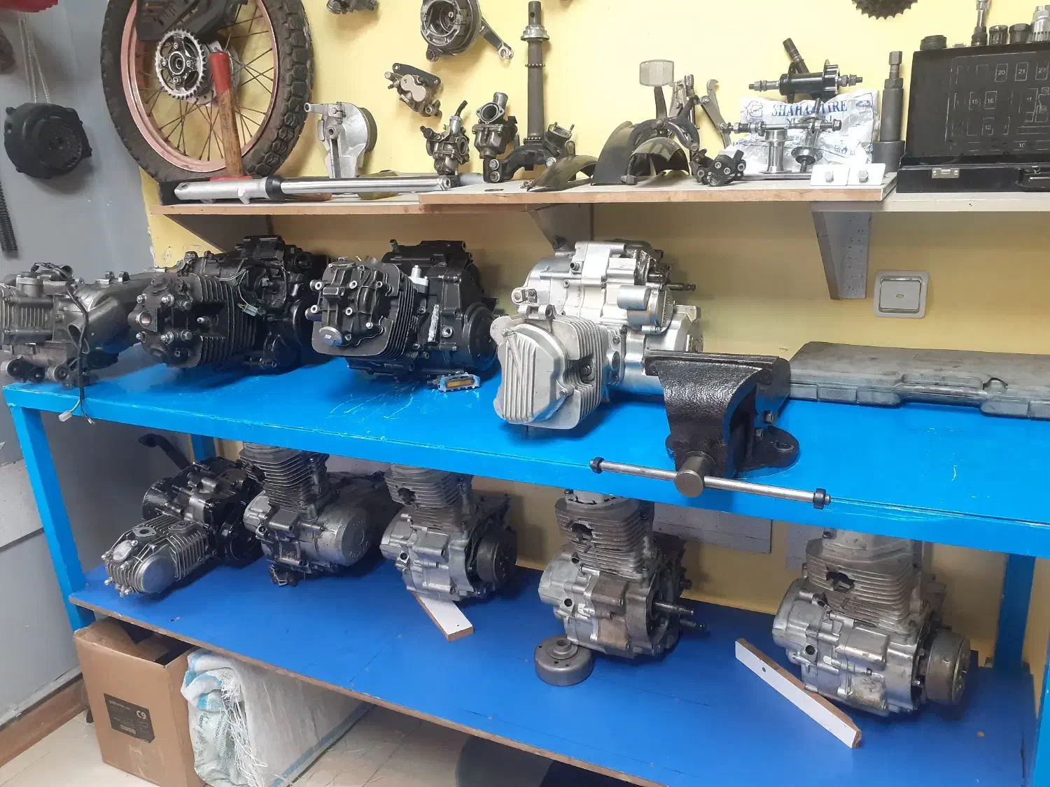 استخدام تعمیر کار موتور سیکلت با جای خواب|استخدام صنعتی، فنی، مهندسی|تهران, فلسطین (میدان انقلاب)|دیوار