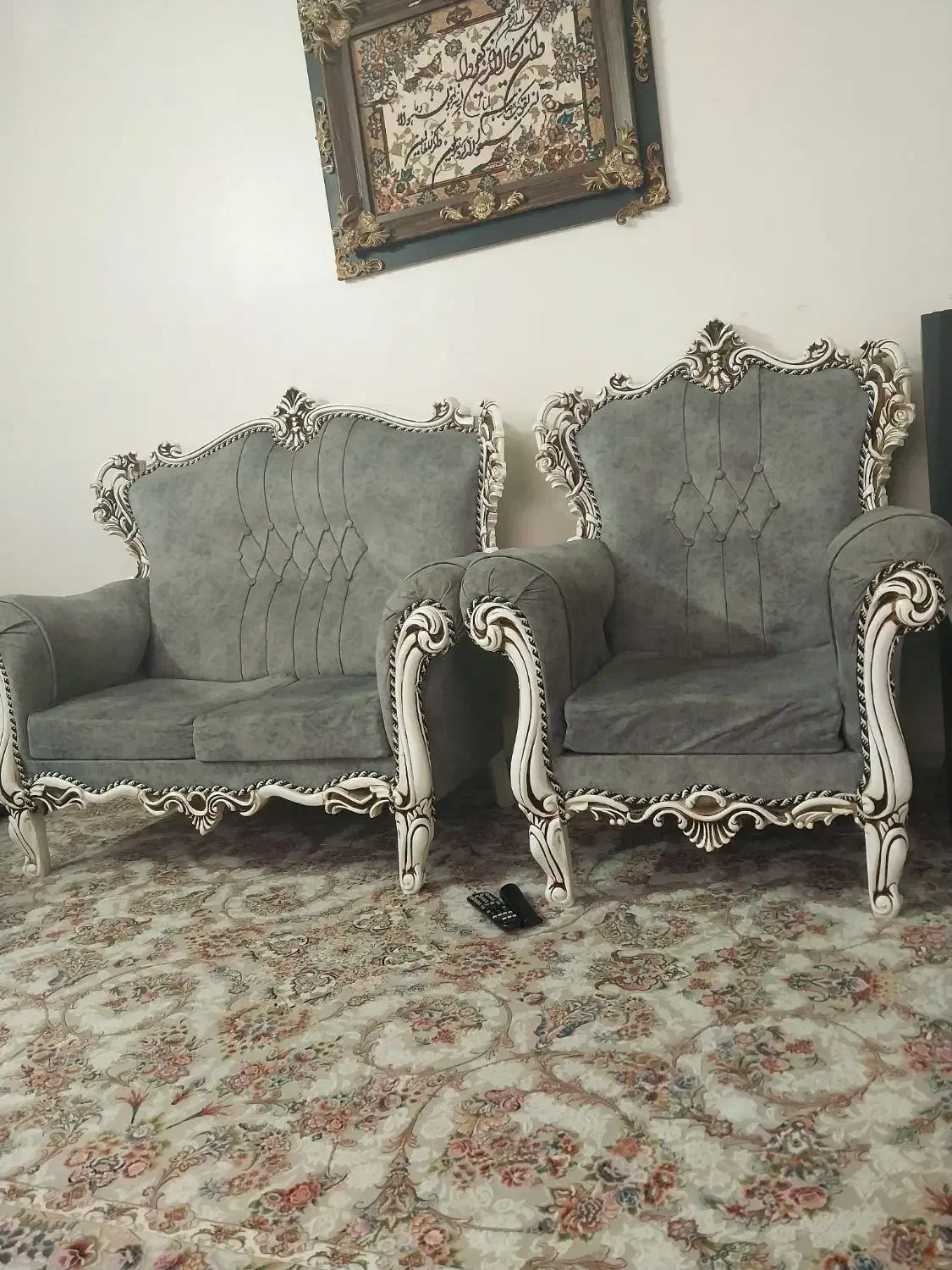 مبلمان سلطنتی|مبلمان خانگی و میز عسلی|محمدشهر, محمدشهر|دیوار