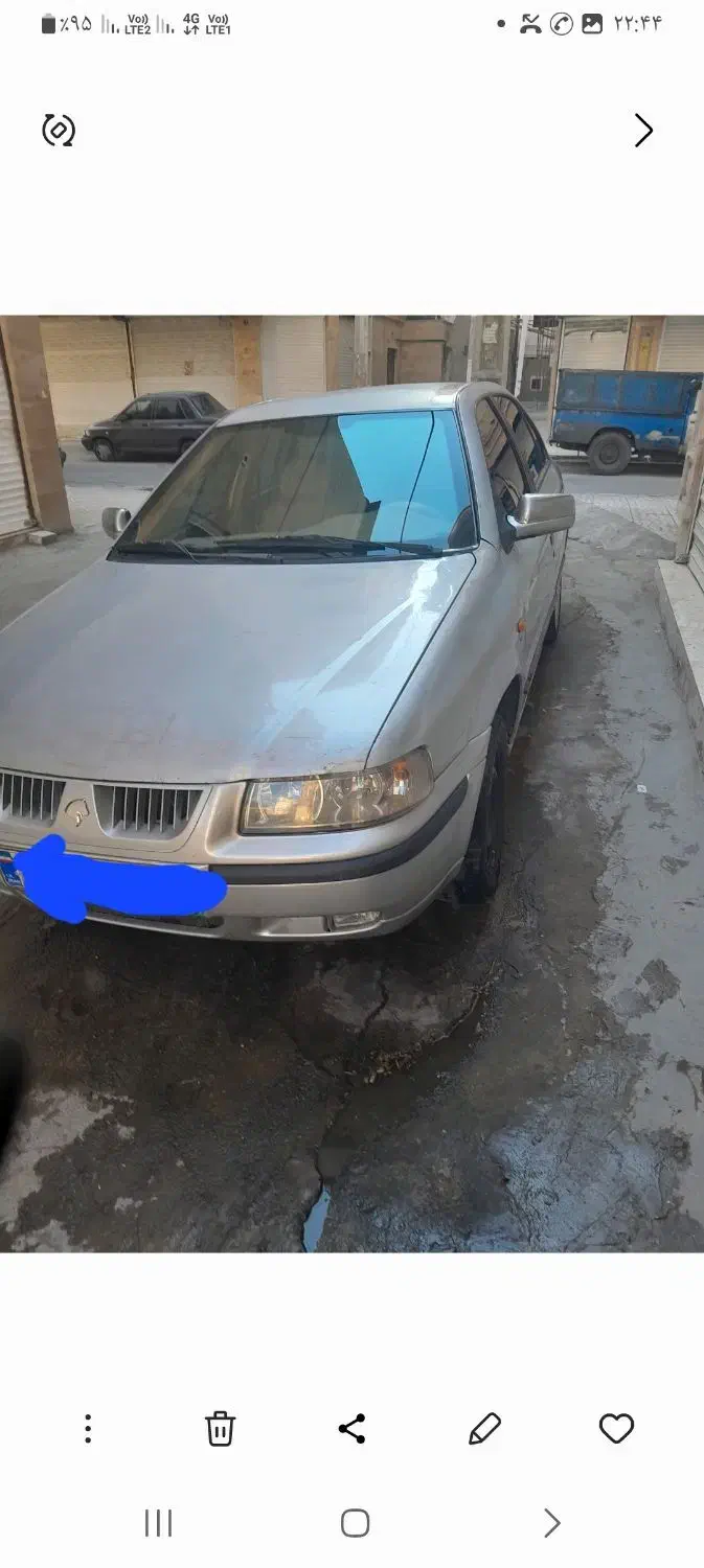 سمند مدل ۸۴|خودرو سواری و وانت|اسلام‌شهر, شهرک احمدیه|دیوار