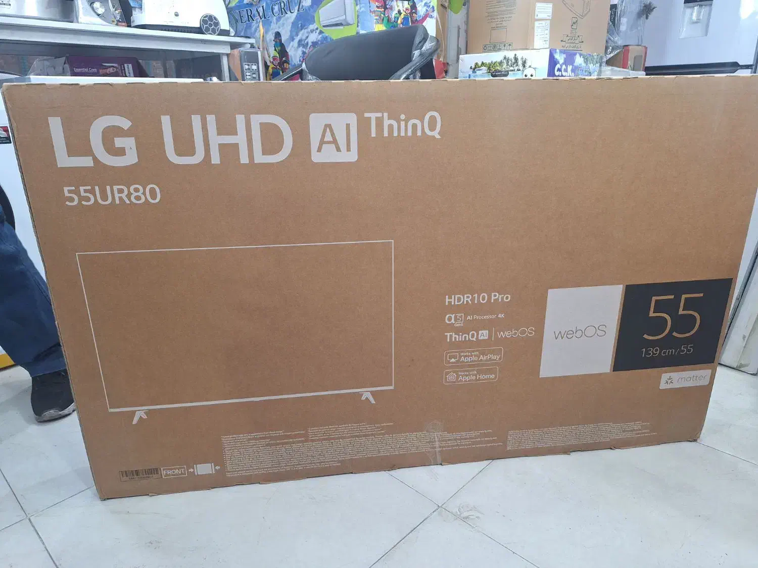 تلویزیون الجی اسمارت ۵۵|تلویزیون و پروژکتور|اهواز, شریعتی جنوبی|دیوار